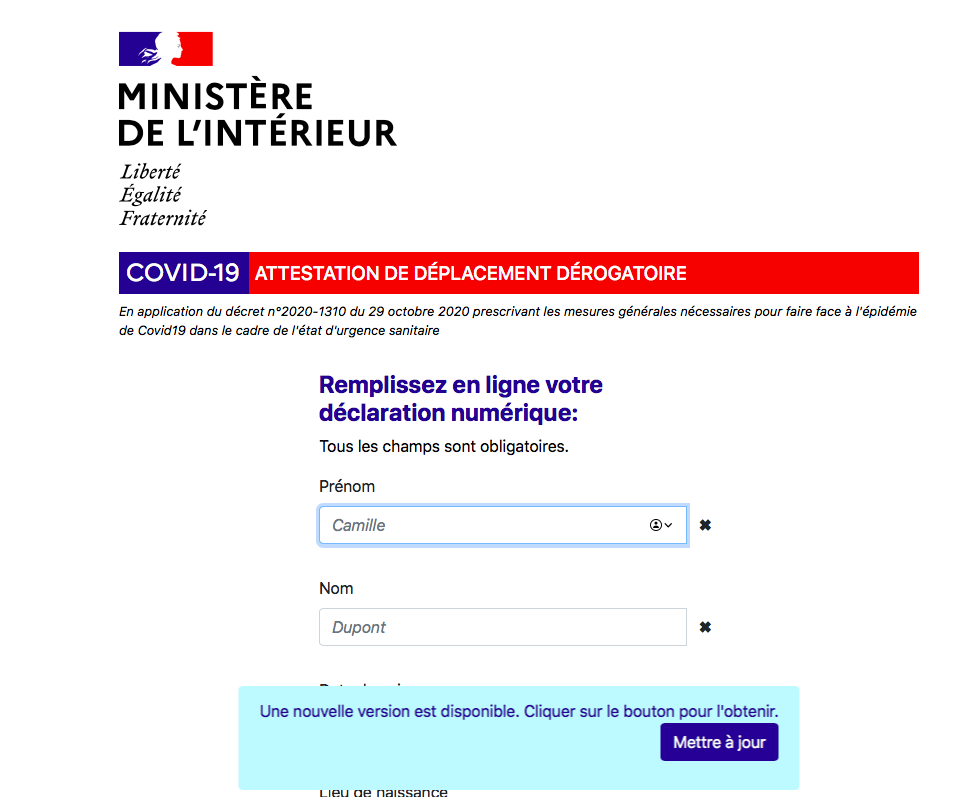 Confinement Allege Voici La Nouvelle Attestation De Deplacement A Utiliser Des Ce Samedi Confinement Allege Voici La Nouvelle Attestation De Deplacement A Utiliser Des Ce Samedi