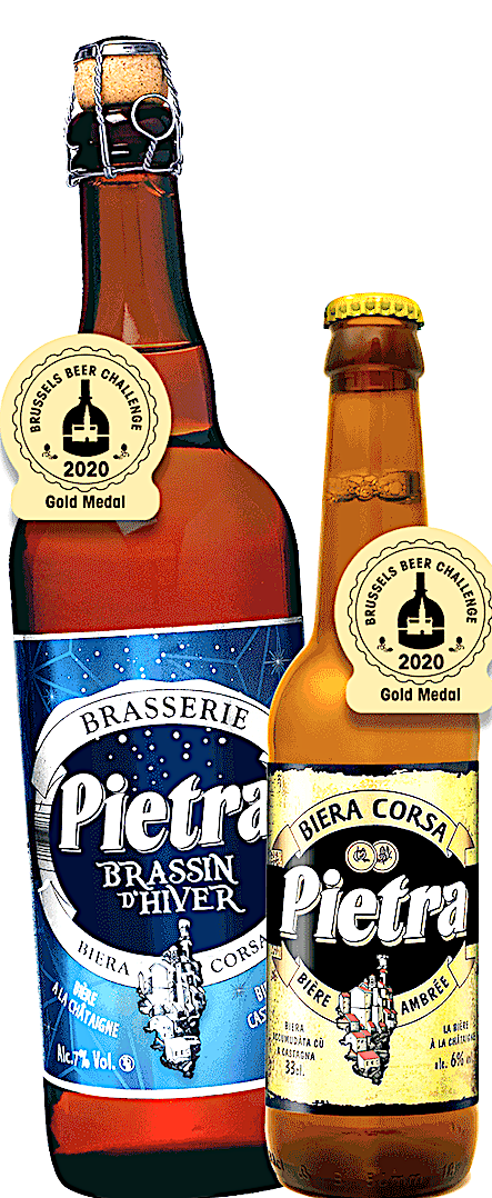  Deux nouvelles médailles d'or pour la Brasserie Pietra au "Brussels challenge beer 2020"
