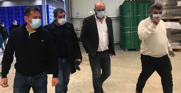 Agrumes : Lionel Mortini chez AgruCorse pour soutenir le rapatriement d’une usine en Corse