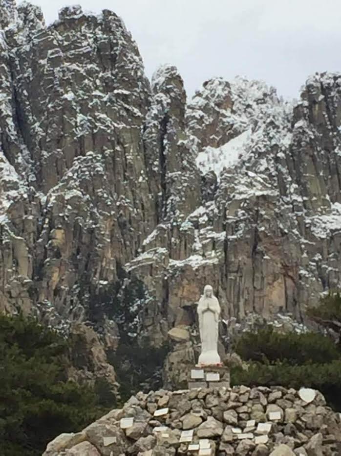 La photo du jour : Notre-Dame des Neiges de Bavella, la bien nommée