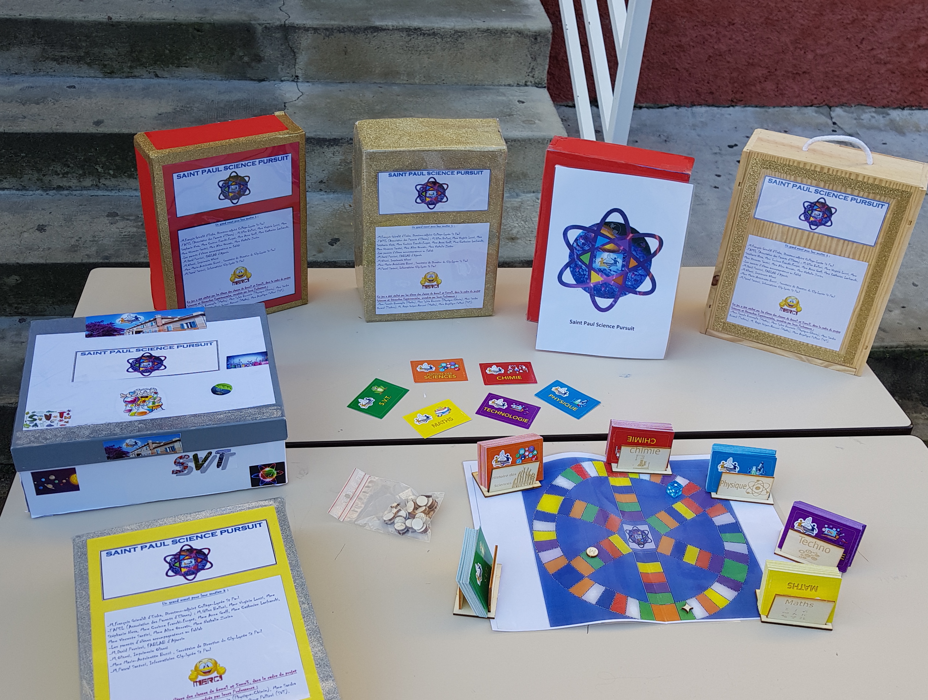 « St Paul Science Pursuit » : le jeu de société arrive à son terme au collège Saint Paul d'Ajaccio