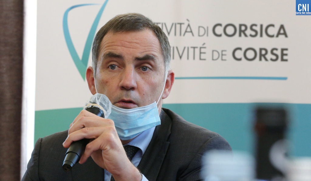 Le président du conseil Exécutif de Corse Gilles Simeoni. Photos : Michel Luccioni