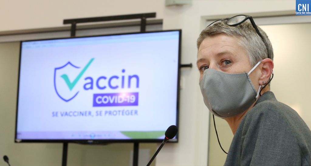 La directrice de l'ARS Marie-Hélène Lecenne. Photo : Michel Luccioni.