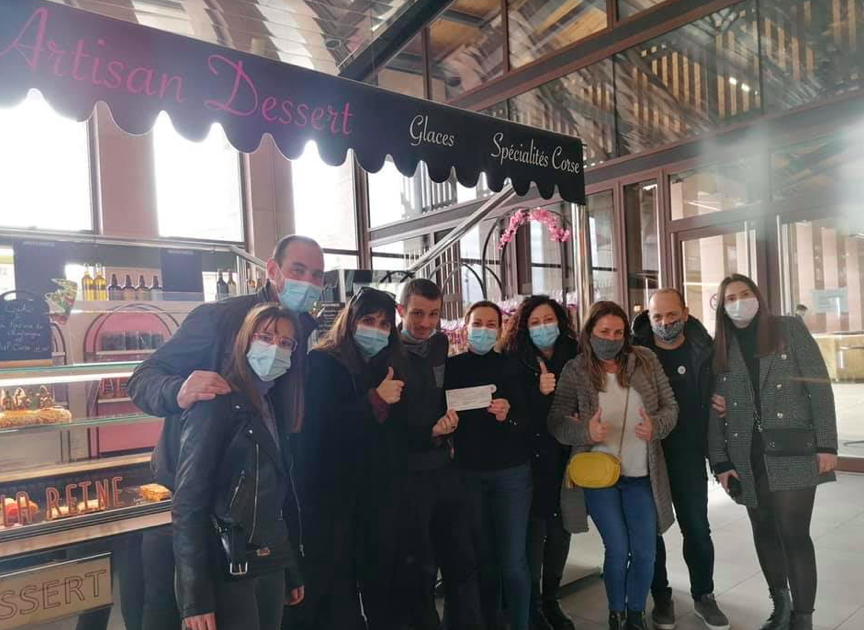 Vente de 200 galettes des Rois à Ajaccio : Inseme récolte 5 387.50€