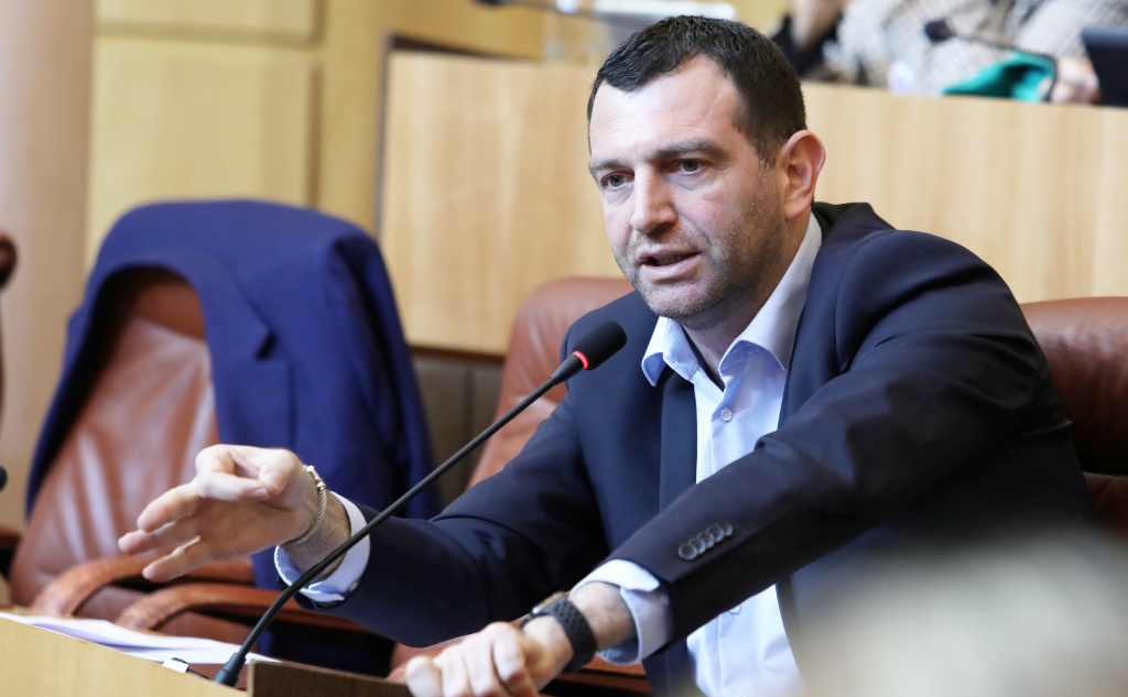 Jean-Charles Orsucci, maire de Bunifaziu, président du groupe LREM Andà per Dumane à l'Assemblée de Corse. Photo Michel Luccioni.