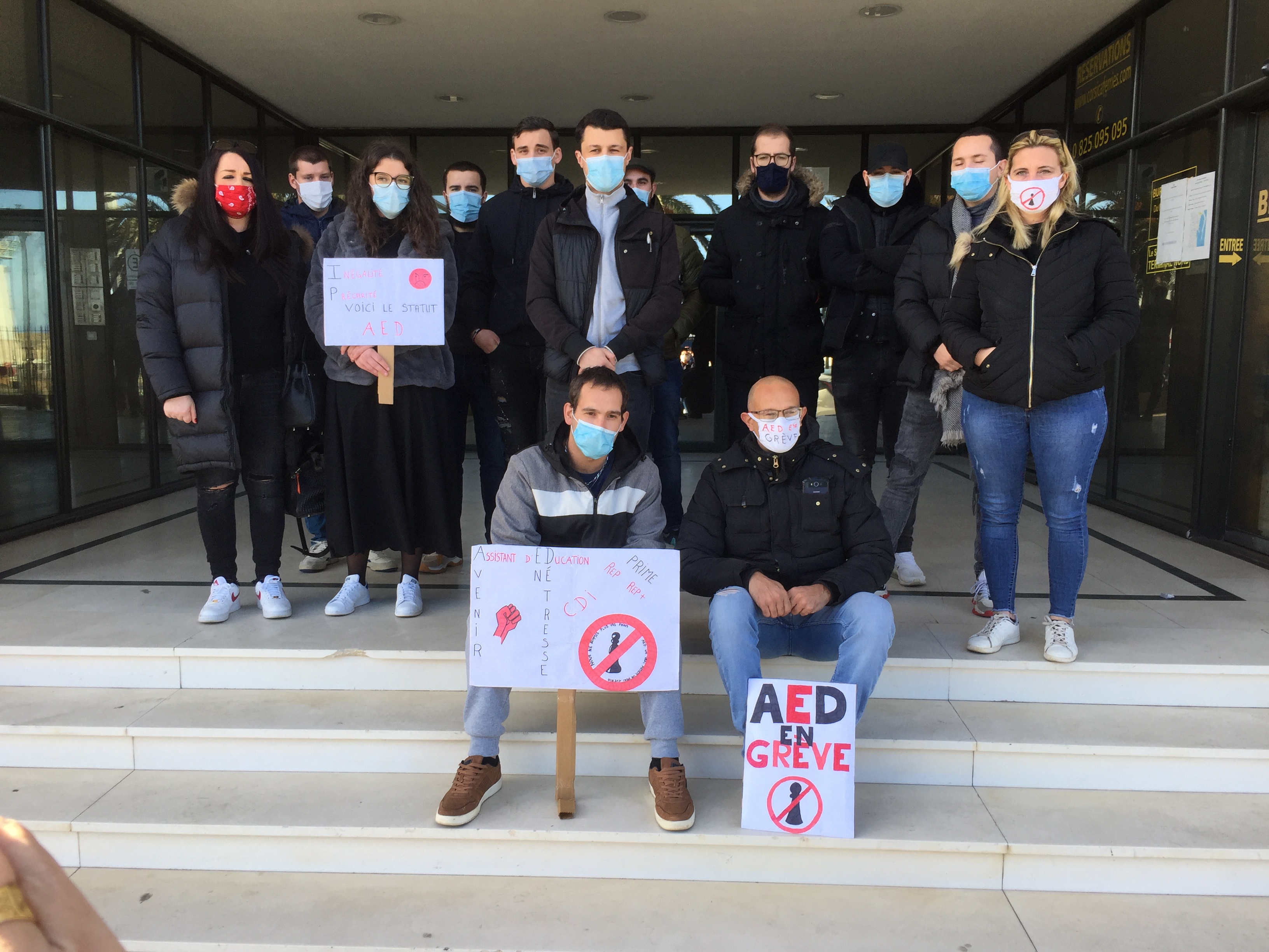 Les assistants d'éducation de Haute-Corse reçus à l’inspection académique