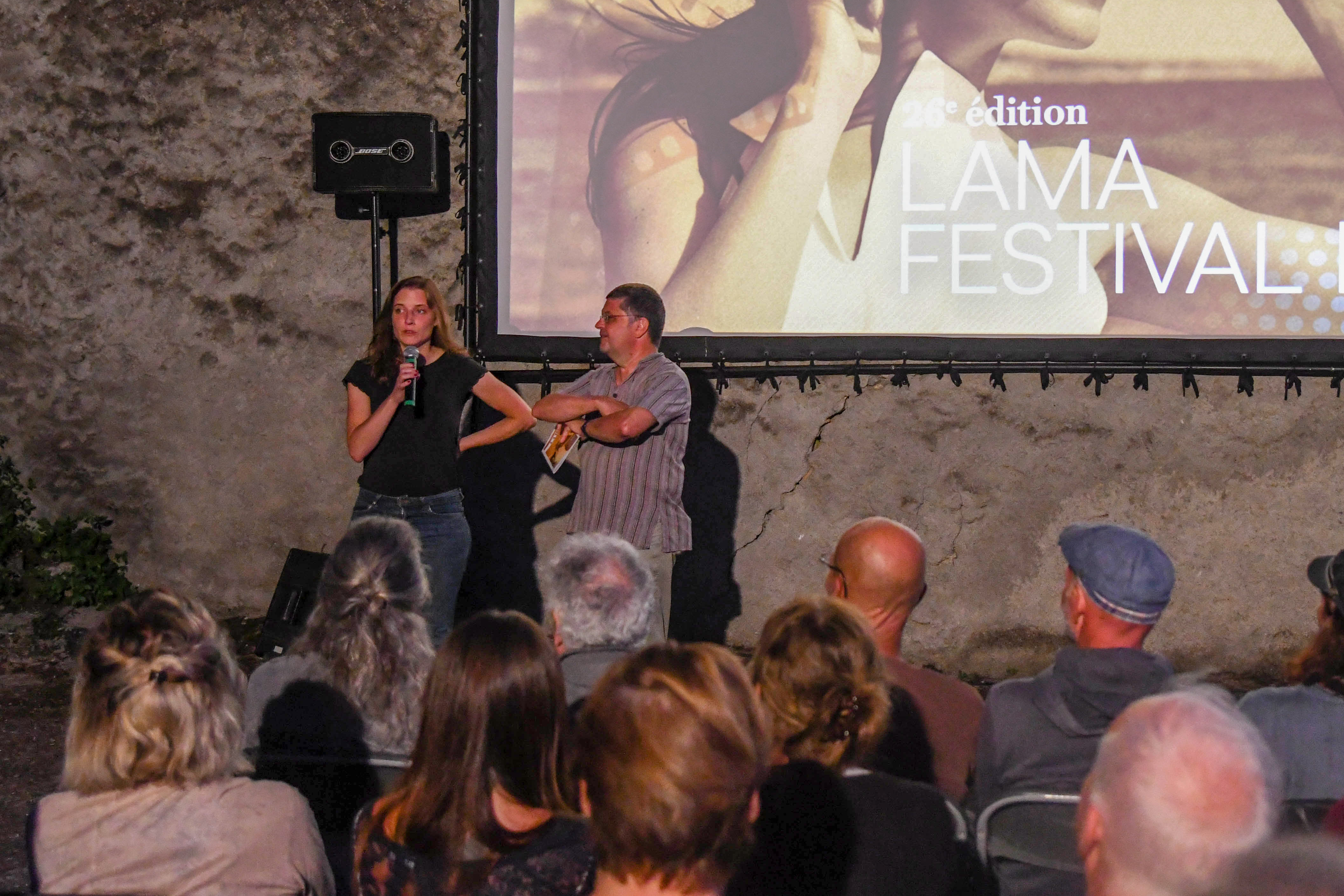 Mathilde Petit était venu présenter Shiny Happy People au Festival de Lama en 2019