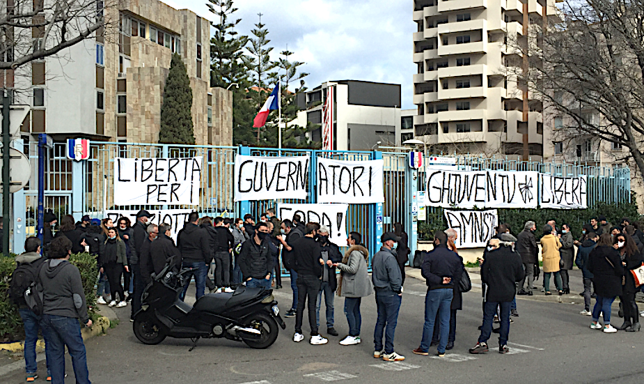 Ghjuventù Libera à Bastia : "le manque de respect de l'Etat est visible chaque jour"