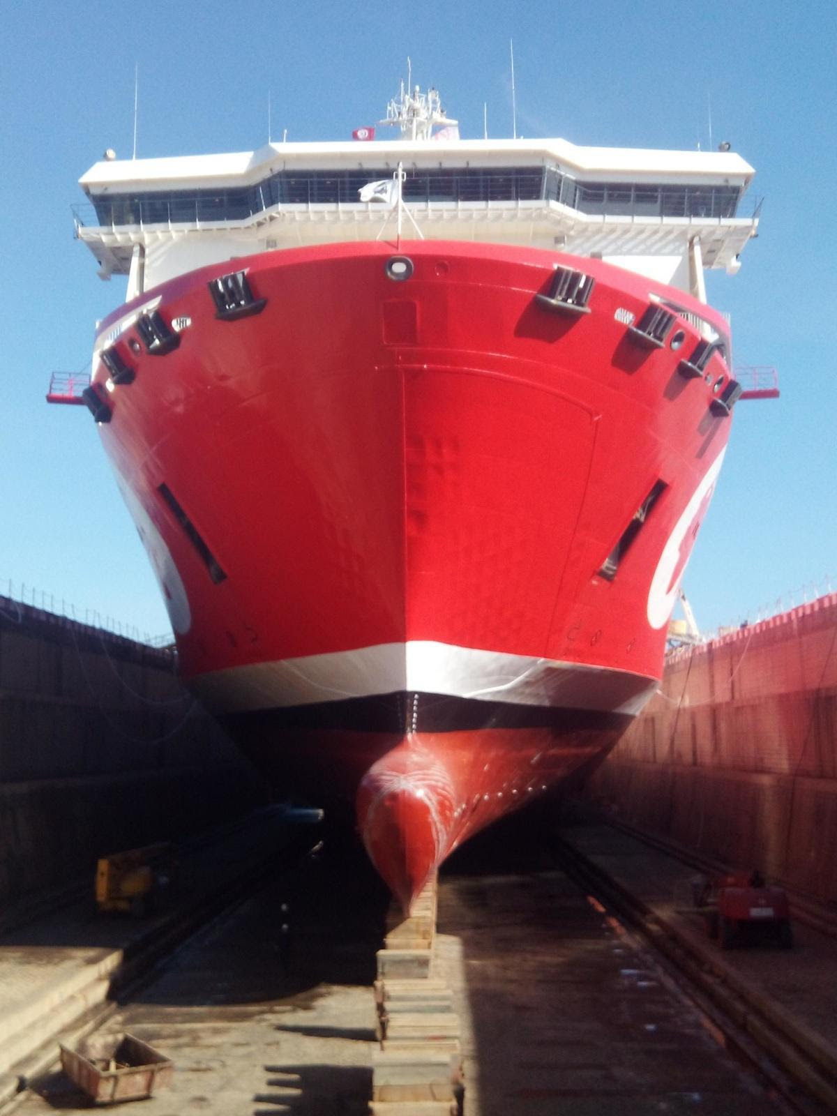 Le "Paglia Orba" à Bizerte