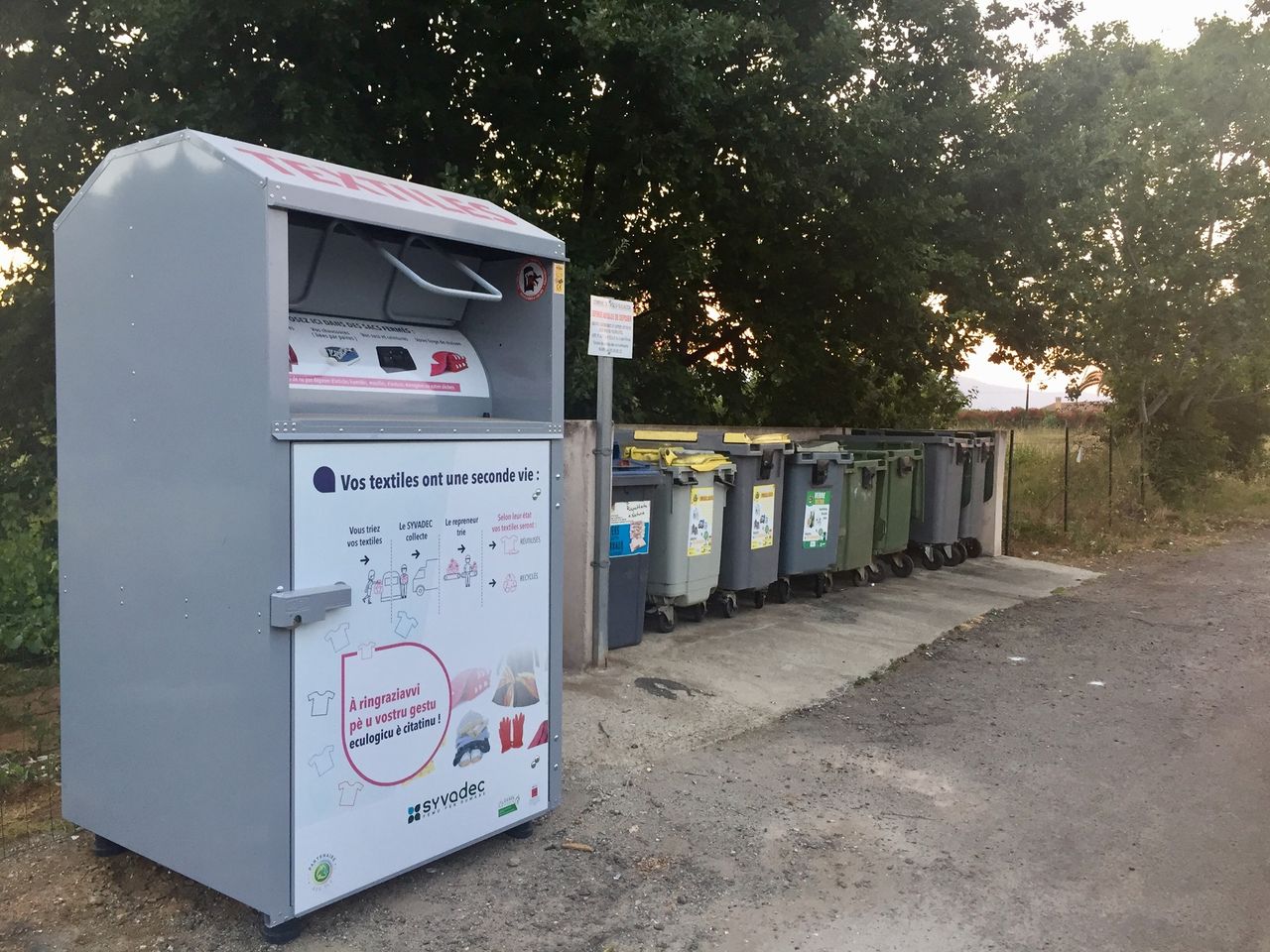 Tri sélectif à Tagliu-Isulacciu.