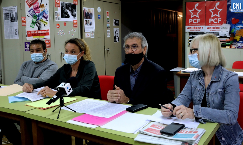 Les communistes de Corse préparent les élections territoriales. Photo : Michel Luccioni