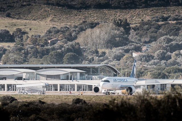 Aéroport Calvi-Balagne (Photos Eyefinity prod/Kevin Guizol