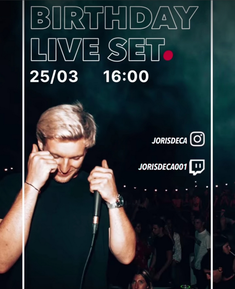 DJ Joris a besoin d'exprimer son talent