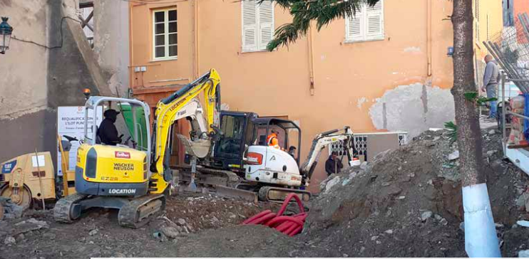 Travaux du Puntettu à Bastia : fermeture temporaire de la rue du Colle
