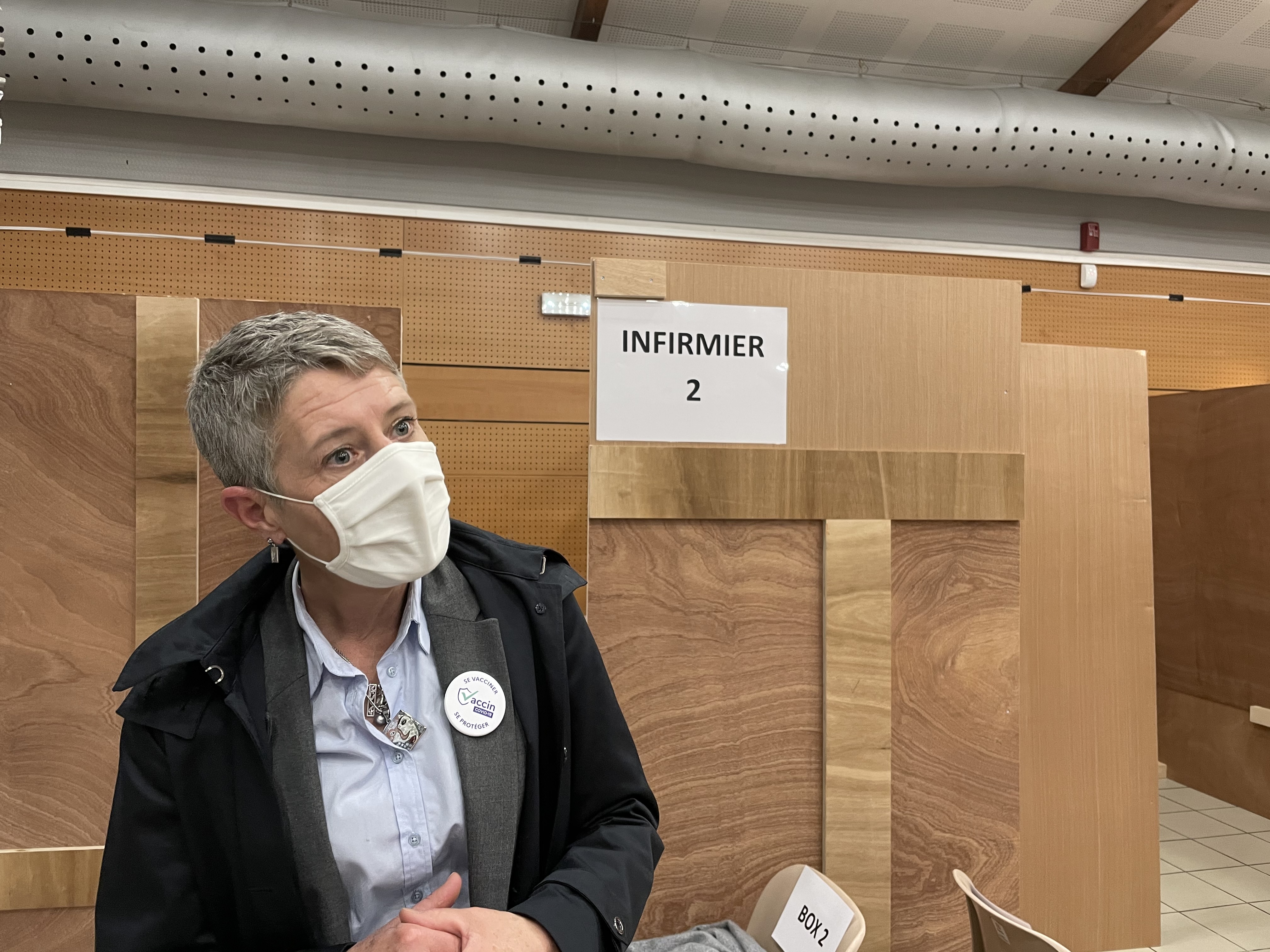 La directrice de l'ARS Marie-Hélène Lecenne