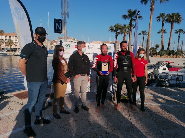 La traversée Calvi-Fréjus en foil électrique en 12h56