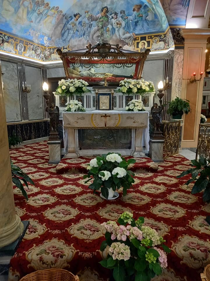 le sanctuaire de Grottaglie où sera célébrée la messe en hommage à San Francescu de Geronimo