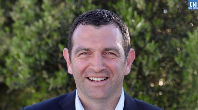 Jean-Charles Orsucci, candidat aux prochaines territoriales, maire de Bonifacio et  président du groupe Andà per dumane à l'Assemblée de Corse