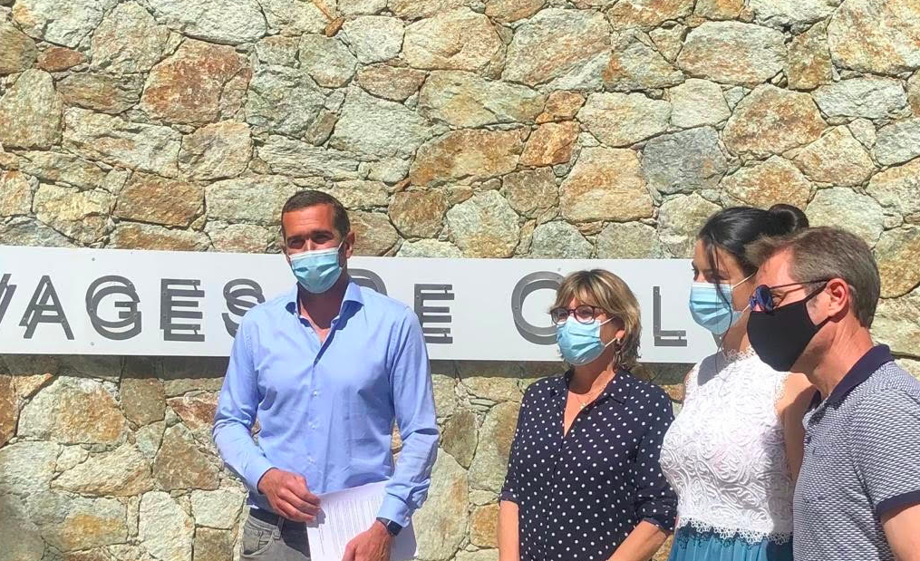 Jérôme Séveon de Calvi in Core lors de la conference de presse du 10 mai dernier