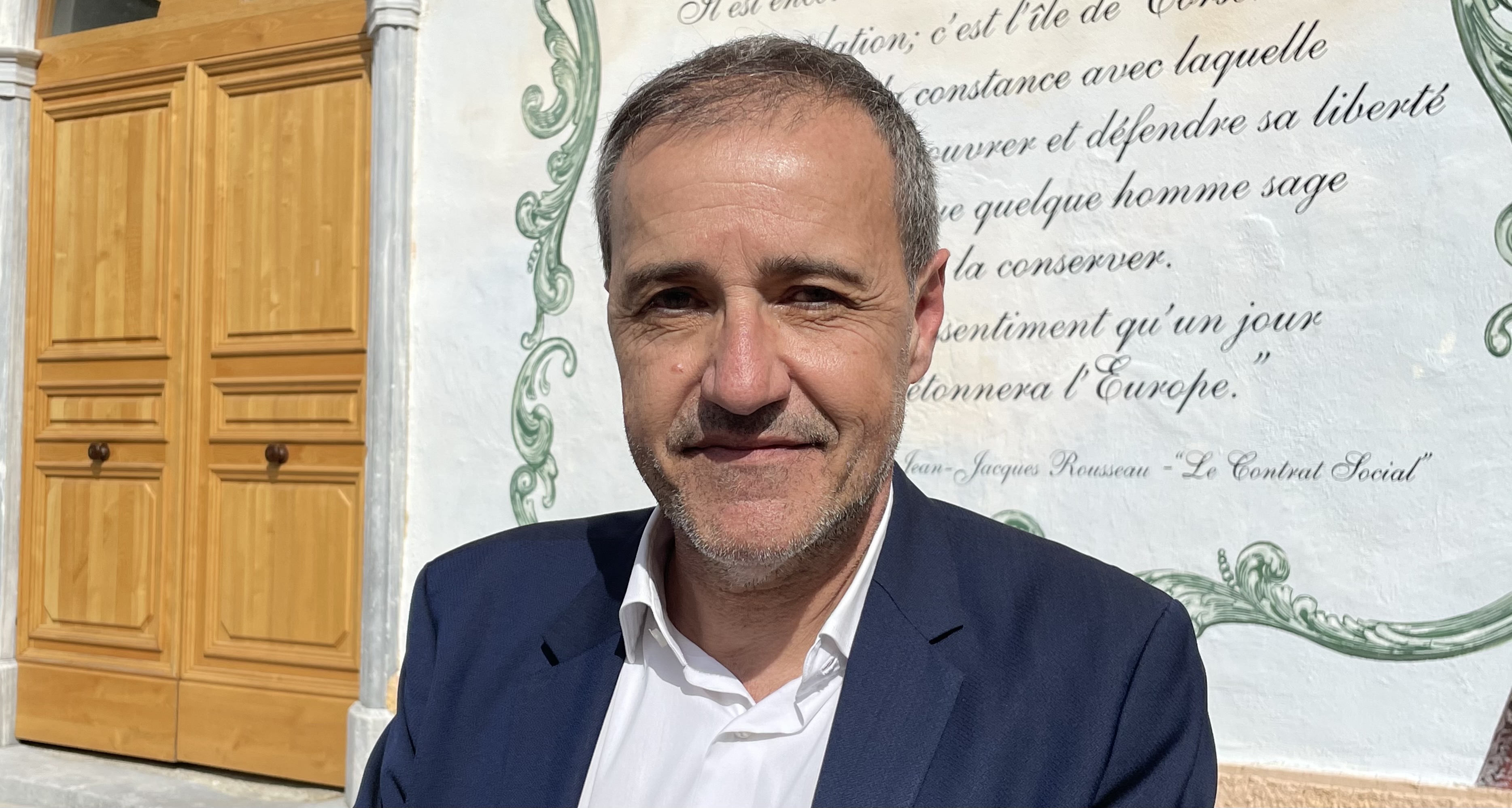 Jean-Guy Talamoni, président de l’Assemblée de Corse et chef de file de la liste Corsica Libera aux élections territoriales des 20 et 27 juin prochain. Photo CNI.