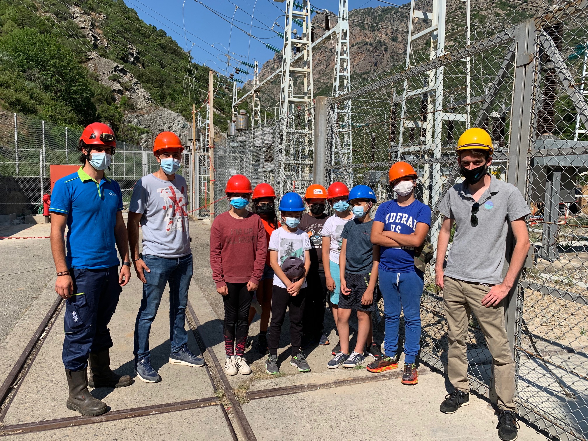 Ecol'Eau : l'école de Ponte Leccia à l'usine de Castirla et au barrage de Calacuccia
