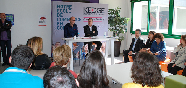 Image d'illustration. La Kedge Business School de Bastia reste à taille humaine avec 25 élèves. Archives CNI