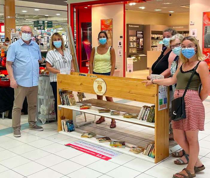 Des boites à livre au Casino de Corte