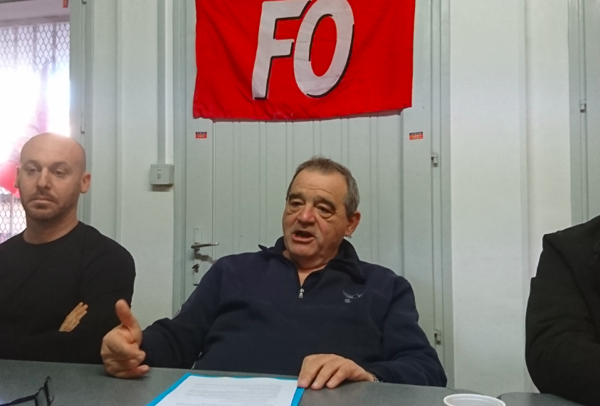 Marcel Santini au centre de la photo en 2018, archives CNI