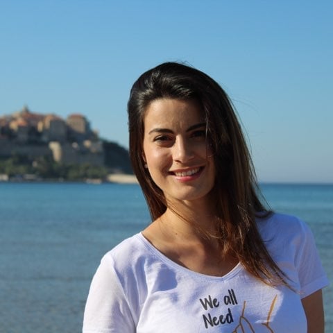 Sandra Marchetti sera la cadette de cette nouvelle Assemblée de Corse avec Don Joseph Luccioni. Crédits Photo : Sandra Marchetti