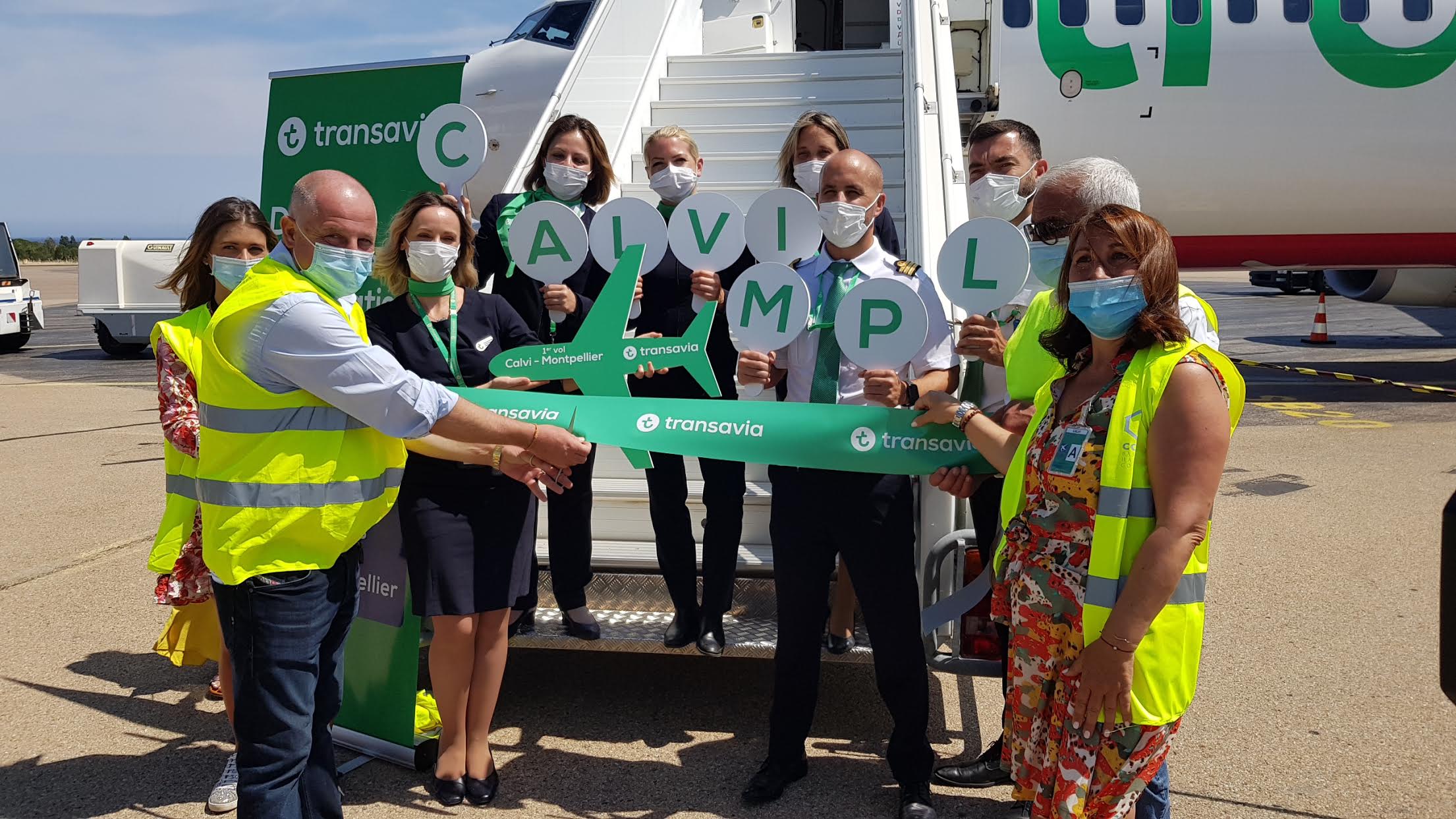 Ouverture de 3 lignes depuis Nantes, Brest et  Montpellier : Transavia arrive en force à Calvi