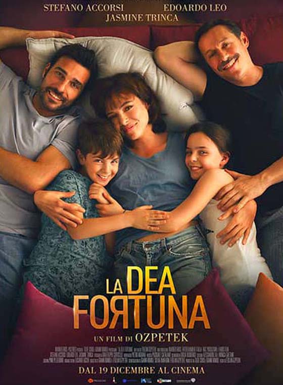 Ce jeudi 8 juillet, en avant-première nationale, le long métrage de Ferzan Ozpetek avec Stefano Accorsi et Edoardo Leo : «La dea fortuna»