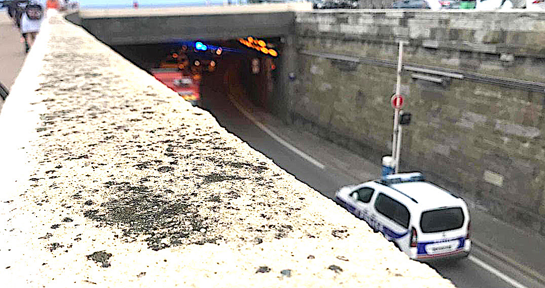 Bastia : accident à la sortie nord du tunnel, un motard décède