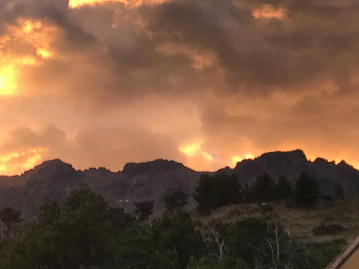 Le feu dans le ciel du Monte-Cinto (Achille Ori)