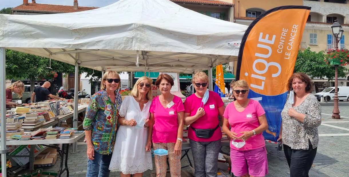 Les bénévoles de la Ligue contre le Cancer 2B
