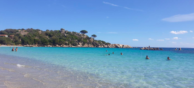 La plage de Santa-Giulia - Photo Lamy Sabrina
