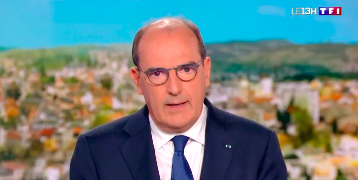 Capture d'écran journal de 13 heures de TF1