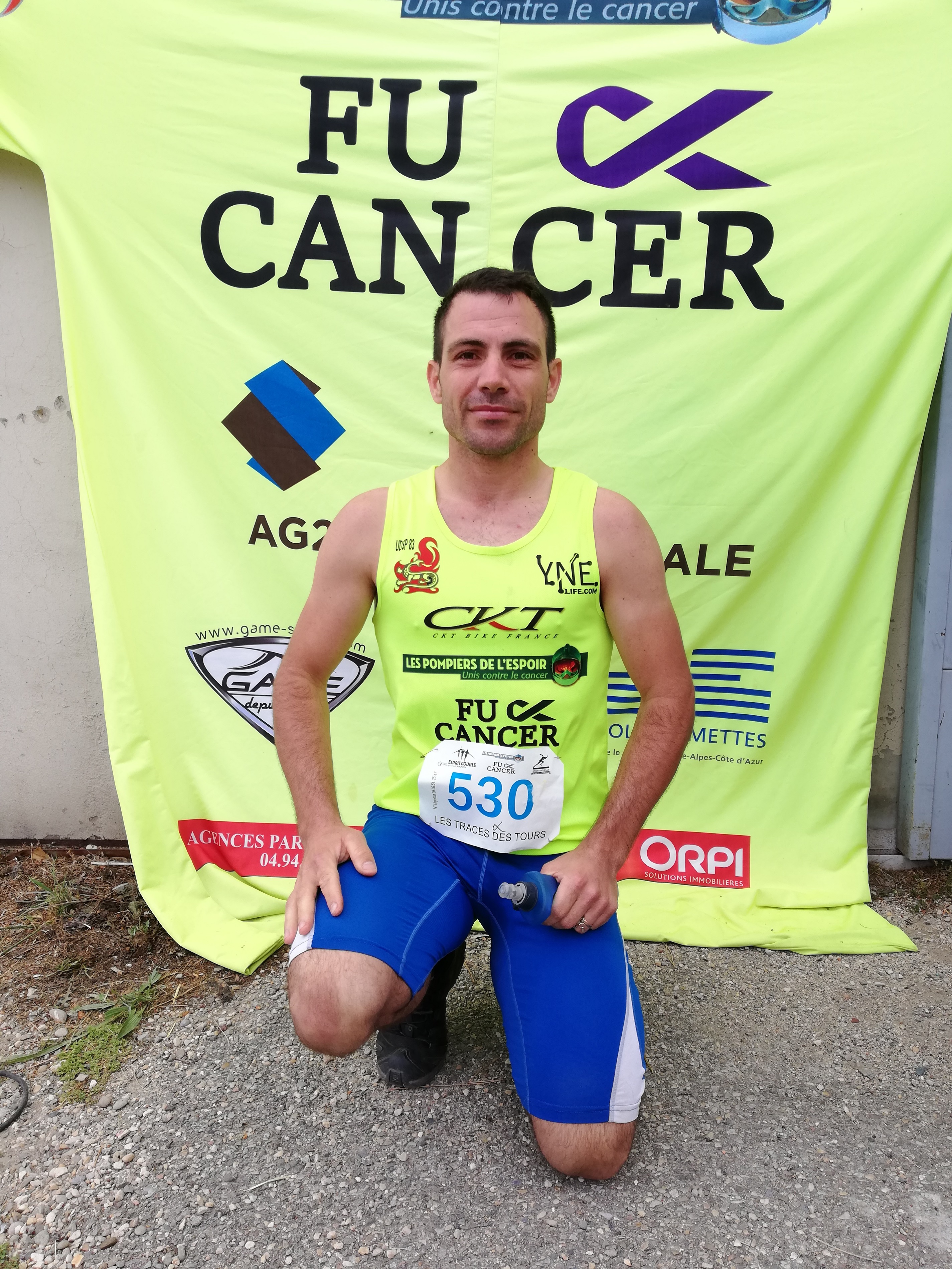 Les «Pompiers de l’espoir »  participent au trail la Terre des Dieux pour soutenir la lutte contre le cancer