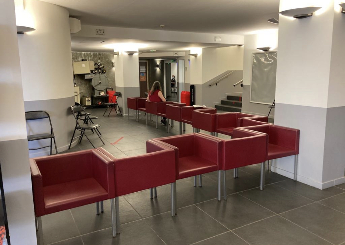 Le centre de vaccination Espace Diamant  - archives CNI