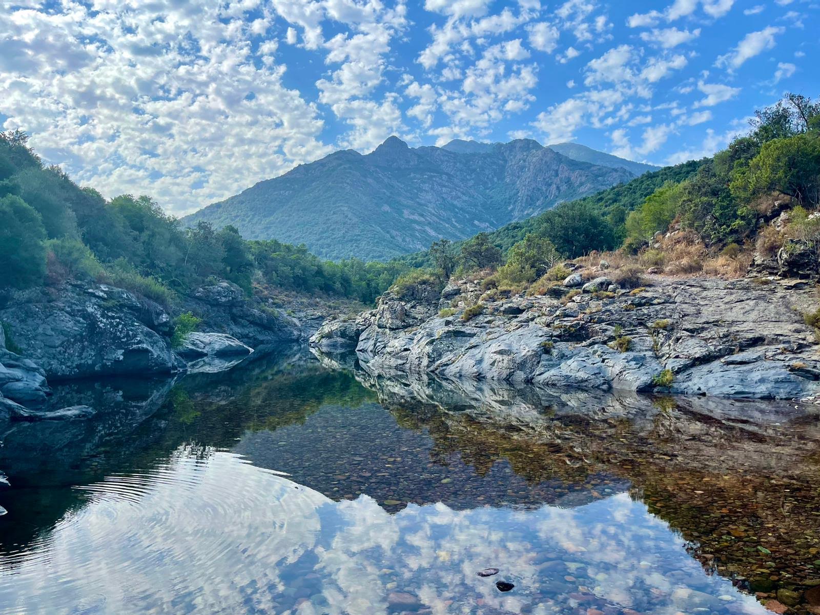 La vallée du Fangu à Galeria (Photo Françius Canava)