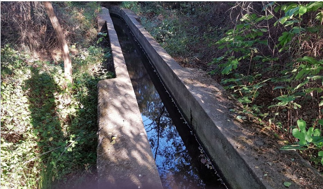 Le canal de la Figarella. Photo : association des usagers.