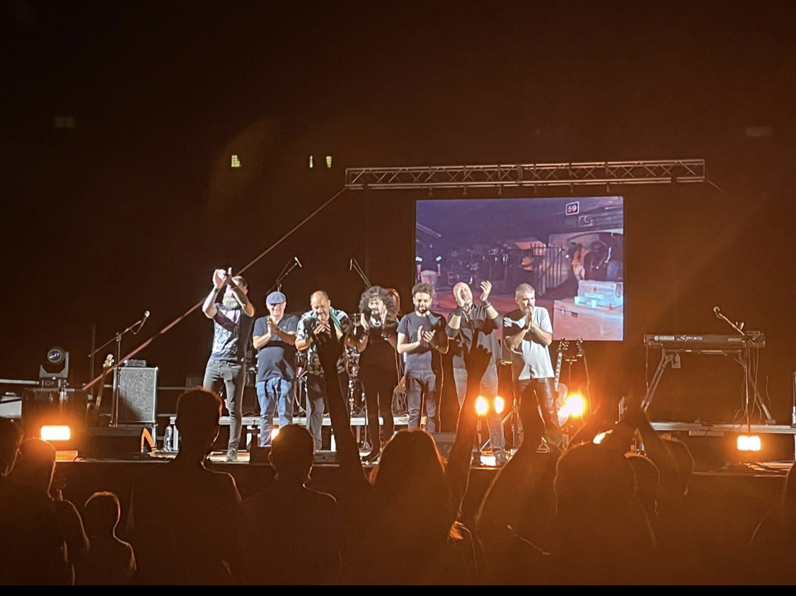 Lors d'un des nombreux concerts du festival