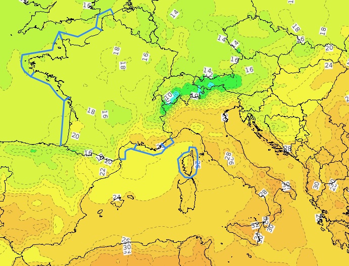 Retour à des températures de saison à partir de mardi.