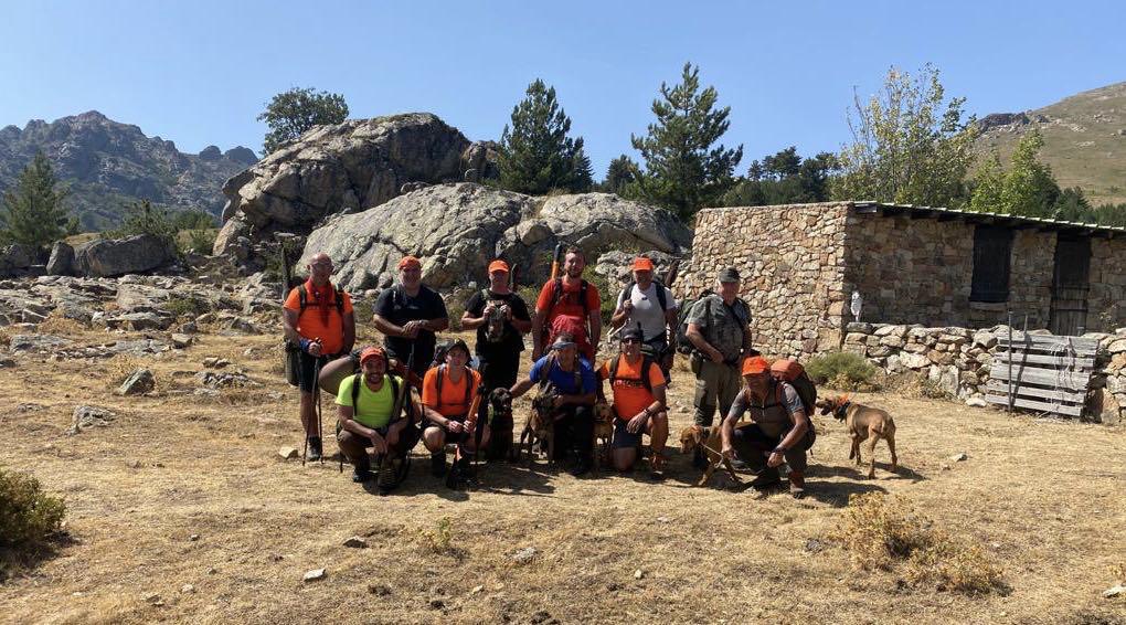 Fin de cette première journée de battue pour la société de chasse Santa Regina à Corscia, où les prises ont été raisonnables.