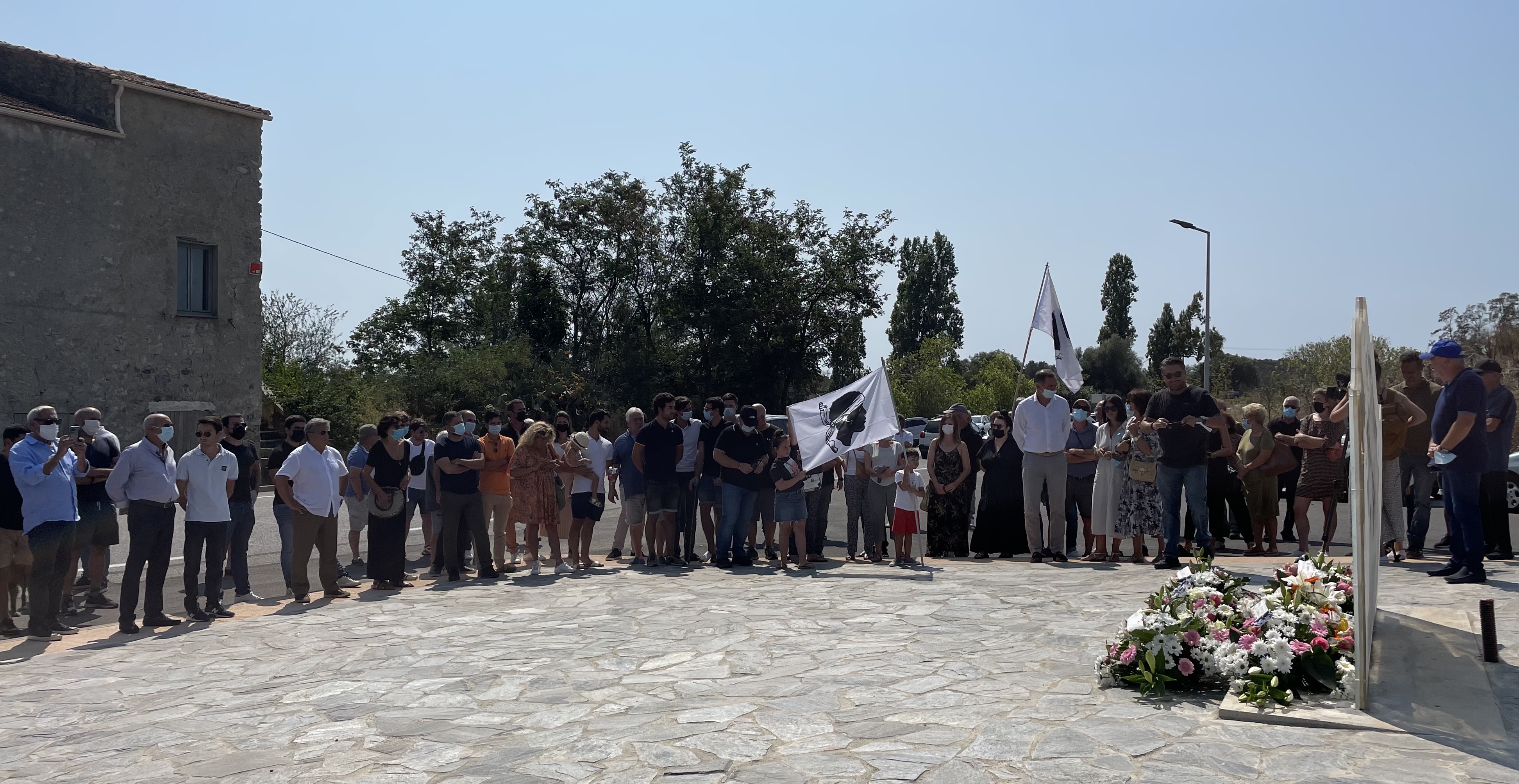 L'Associu Aleria 75 et les élus et militants de Femu a Corsica ont commémoré les évènements d'Aleria qui se sont déroulés les 21 et 22 août 1975.