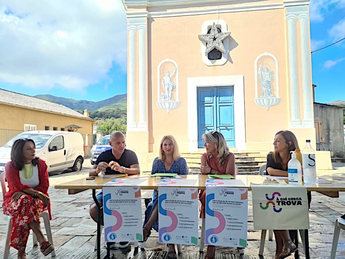 Le jeu de piste À chì cerca trova débutera sur cette même place du village de Furiani ce dimanche 5 septembre à 9 heures 30. (Photo Pierre-Manuel Pescetti)