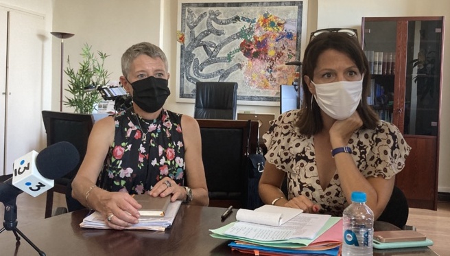 La directrice de l'ARS et la rectrice de Corse ont annoncé le lancement d'une campagne de vaccination à destination des adolescents. (Photo Julia Sereni)