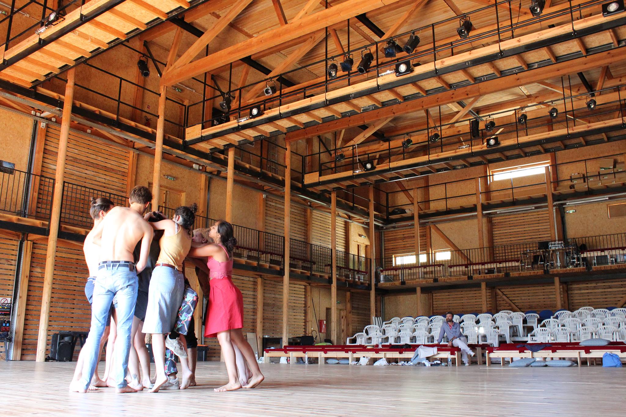 Le théâtre A Stazzona à Pioggola est un lieu bouillonnant de créativité tout au long de l'année. Crédits Photo : L'Aria