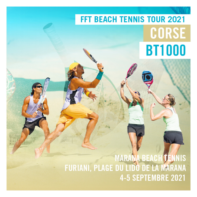 Le France Beach Tennis Tour 2021 fait étape à Furiani