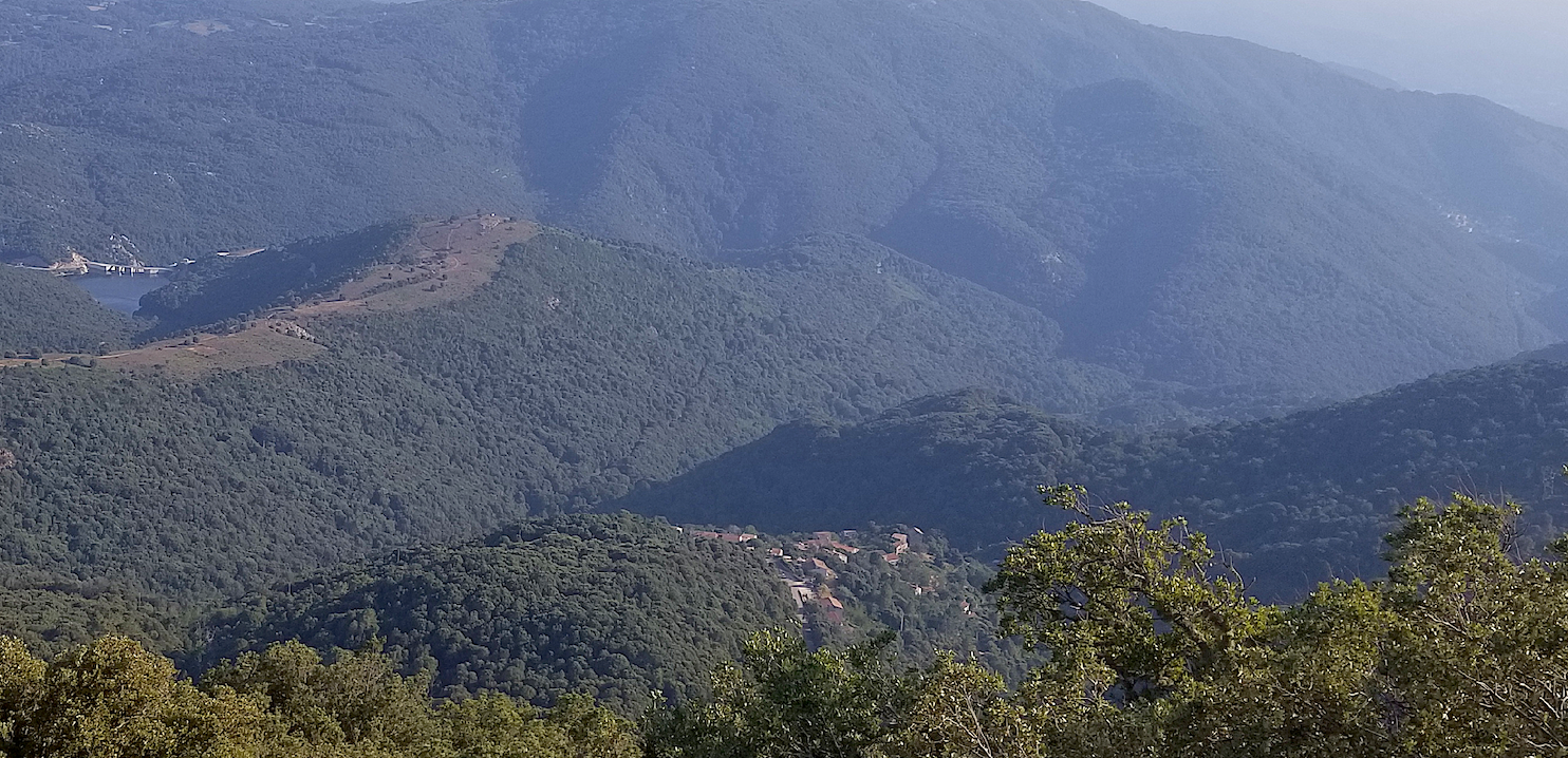 La photo du jour : depuis  la pointe de Cuciurpula