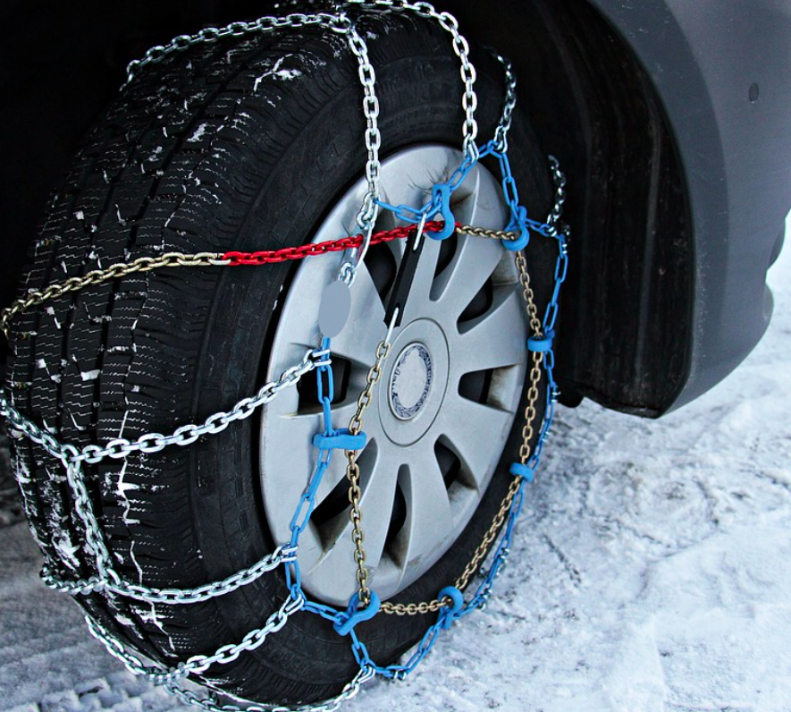 Photo Illustration d'un pneu neige